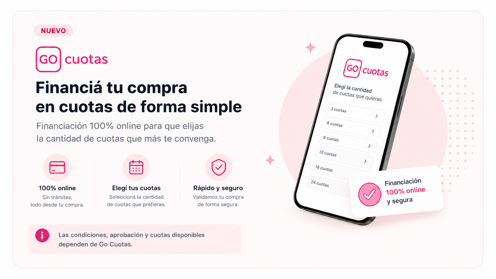 Beneficios pagando con Go Cuotas