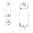 Termotanque Escorial Multigas 120 Lts