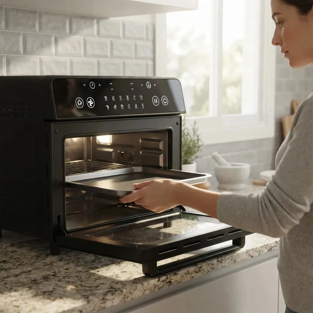 Horno Eléctrico Atma hgfab1725pi Grill con Freidora 