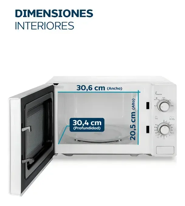 Microondas Philco MPHRW20UAN  20 lts.