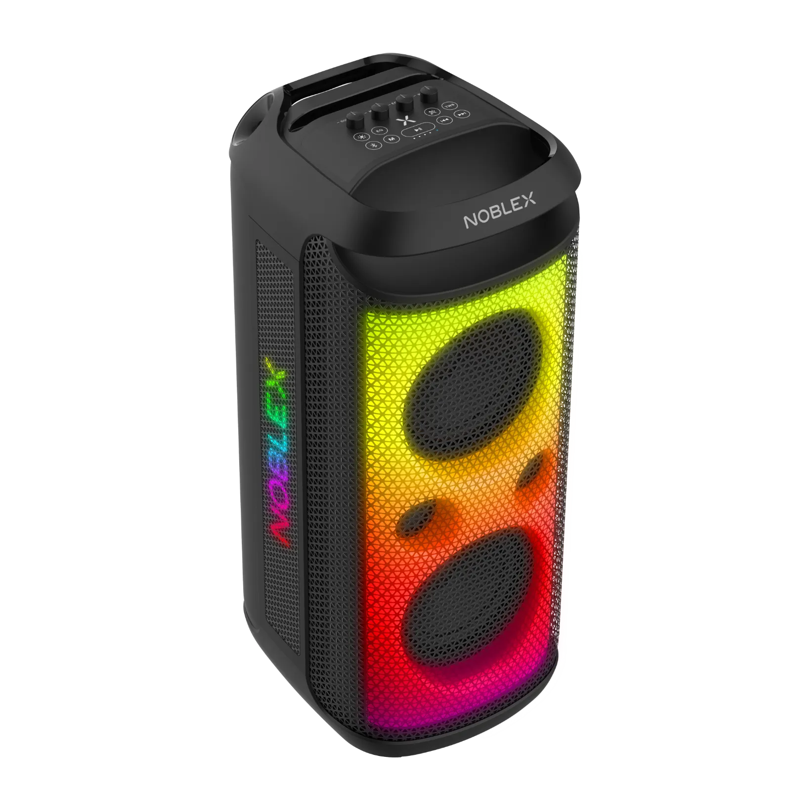 Parlante Noblex MNX1600 5200W Doble Woofer 6.5
