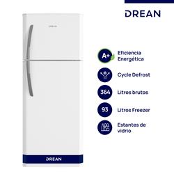 Heladera Drean HDR370F50B 364 Lts. Blanca