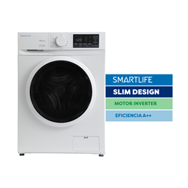 Lavarropa Smartlife 6KG 1000 RPM Inverter Blanco SL-WMI61000W