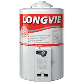 Termotanque Longvie T-3050pf 50 Litros Blanco Multigas De Pie