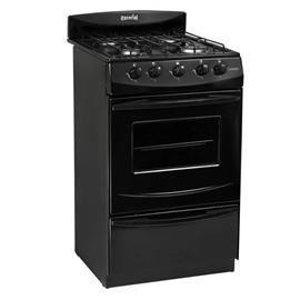 Cocina Escorial Candor Black Gas Licuado